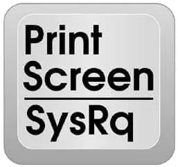 Tombol Print Screen pada Keyboard