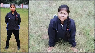 वायुसेना दिवस पर 90 दंड लगाकर लड़को को भी छोड़ा पीछे