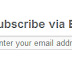 How To Add Together “Email Subscription Form” To Blogger Blogspot