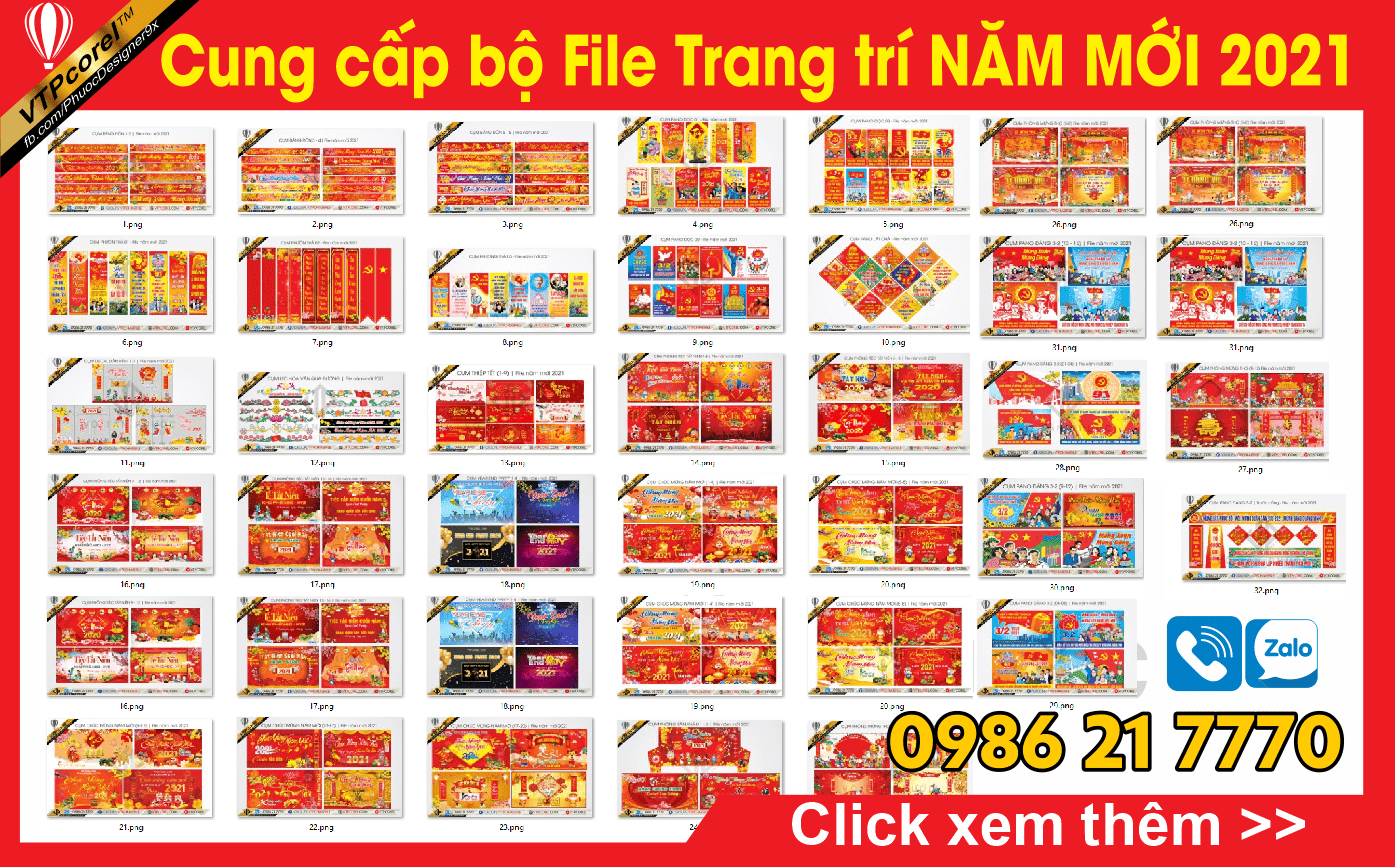 Cung cấp Dữ liệu trang trí Năm mới 2021