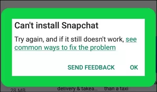 How To Fix Can't Install Snapchat Problem Solved in Google Play Store