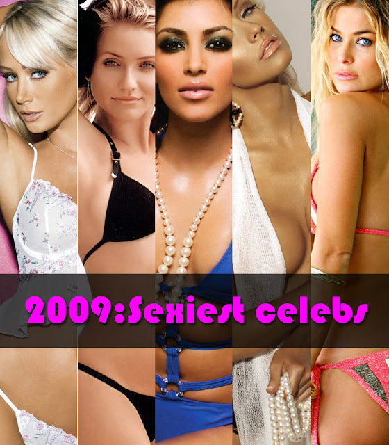 sexiest celeb of 2009