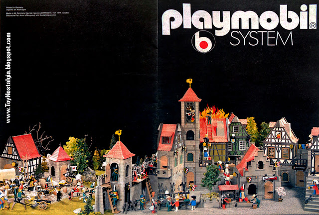 Catalogo Playmobil Casas medievales 1976 / 1977 / Catalogue Katalog Catalog Brochure Leaflet