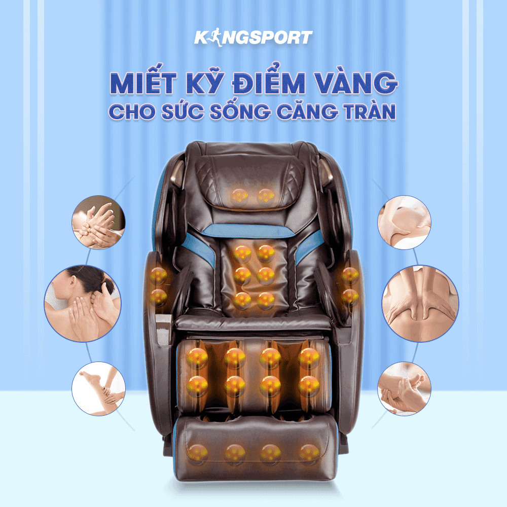 GHẾ MASSAGE KINGSPORT G70