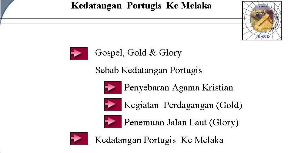 Sejarah Tingkatan 1 Kedatangan Portugis
