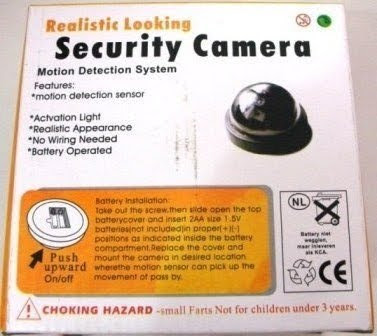 Dummy Security Video Camera