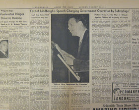 Charles Lindbergh in the Washington Times Herald, 10 August 1941 worldwartwo.filminspector.com