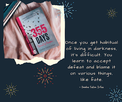 Book Review: 355 Days by Deeba Salim Irfan | Crime-Thriller | Dhiraj Sindhi | Indian Book Blogger