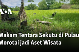 Makam Tentara Sekutu di Pulau Morotai jadi Aset Wisata