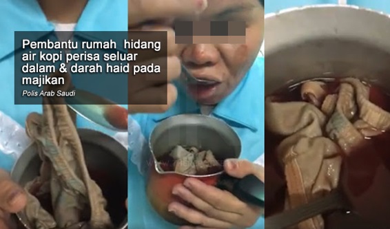 [VIDEO] Cite Heboh 1 hr · Pembantu Rumah Ditahan, Hidang Kopi Dicemari Seluar Dalam & Darah Haid Pada Majikan