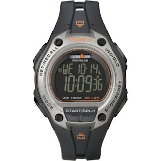 Timex Timex Ironman Triathlon 30 Lap Digital Grey Resin Mens T5K758