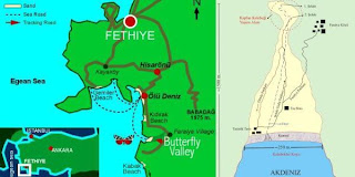 kelebekler vadisi fethiye haritasÄ± ile ilgili gÃ¶rsel sonucu