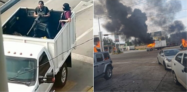 Quiénes son "Los Chimales" , el grupo de “El Chapito” que se pavonean y exhiben por las calles de Culiacán realizando patrullajes!