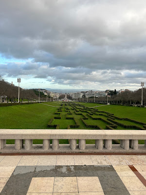 Picture of Lisbon from the park