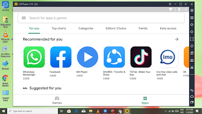 How to run Android Games and Apps on PC or Laptop | Run Play Store Apps on PC, PLay store pc