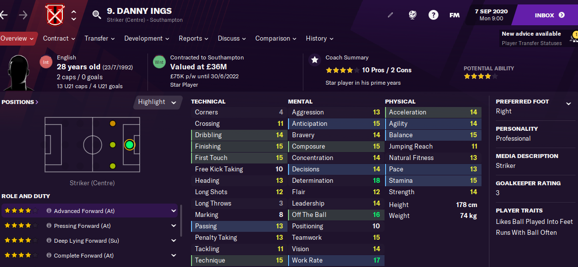 FM21 Danny Ings