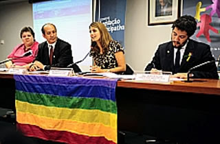 Seminário discutiu propostas do movimento LGBT para o Plano Nacional de Educação (Foto: Brizza Cavalcante)