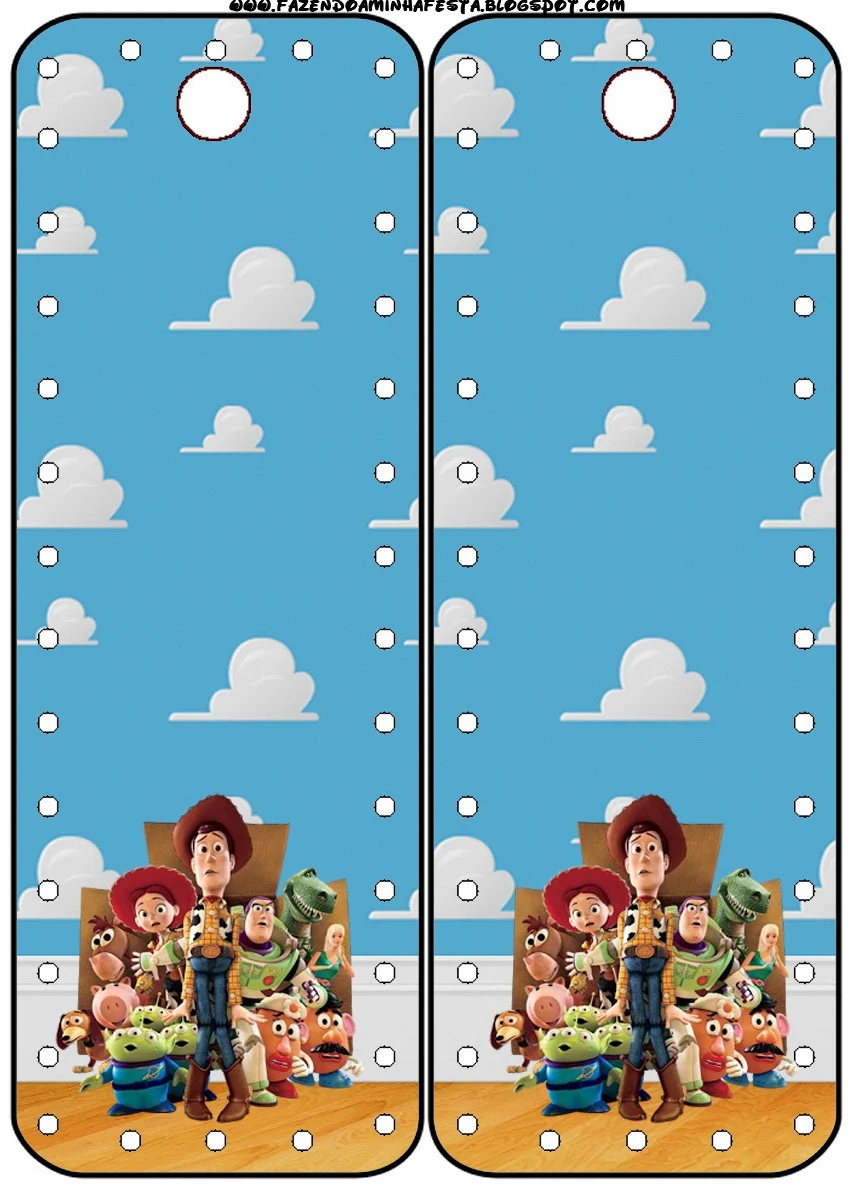 Free Printable Book Marks of Toy Story 3.