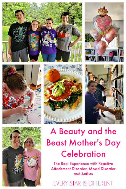 A Beauty and the Beast Mother's Day Celebration