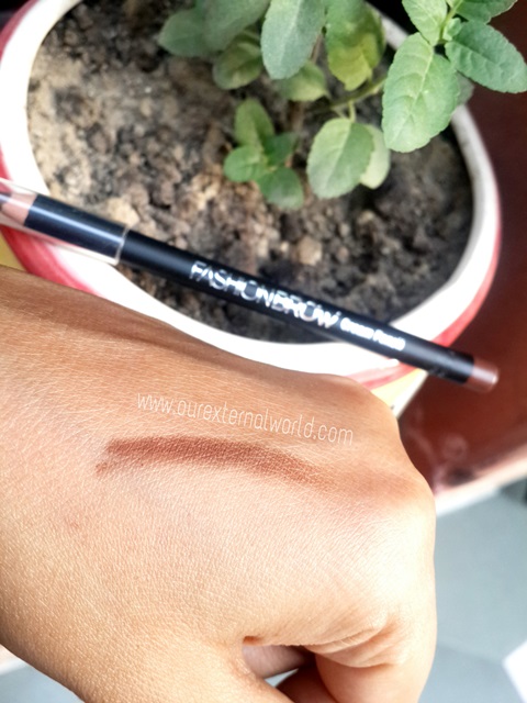 Maybelline Fashion Brow Cream Pencil - Review, Price, Swatches