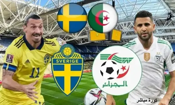 موعد مباراة الجزائر والسويد الودية والقنوات الناقلة اليوم 19-11-2022