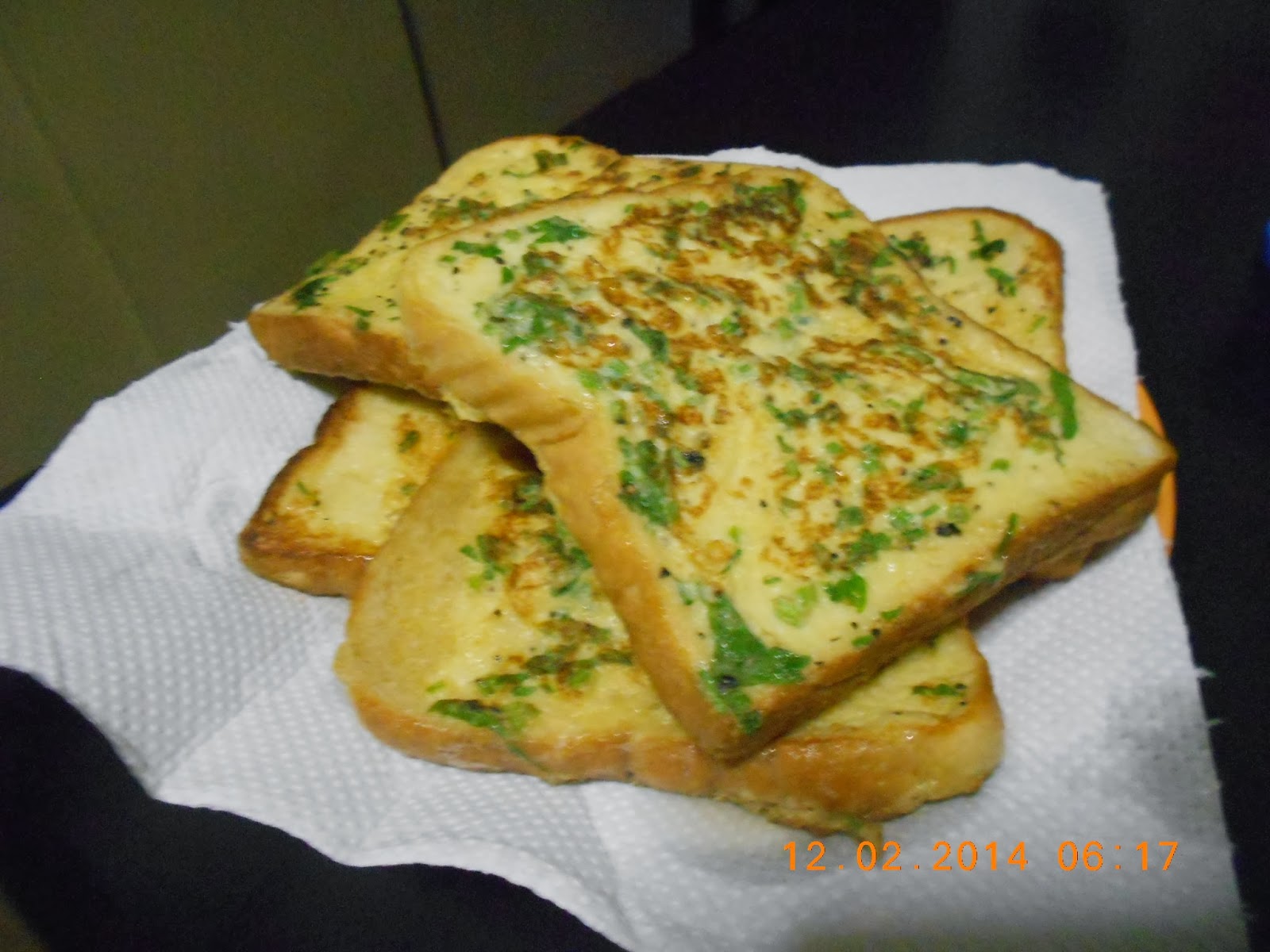 namakucella ROTI TELUR  GORENG BEKAL HARI RABU 