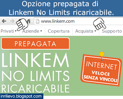 linkem no limits ricaricabile