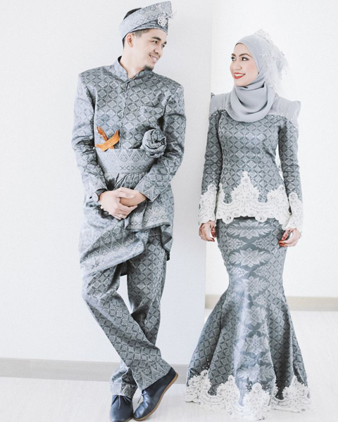 15 Contoh Gambar Model  Baju  Bahan Songket  Terbaru 2019