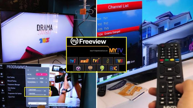 Tak Perlu Membazir Beli Dekoder! Ni Cara SETTING Sendiri “Built-in Digital Tv/Mytv/MyFreeview”, Yang Rakyat Malaysia Tak Tahu