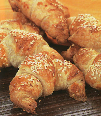 Recette Petits croissants farcis