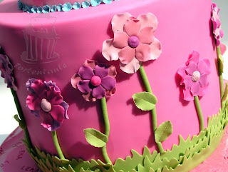 Fee Torte Geburtstagstorte pink fairy Märchen