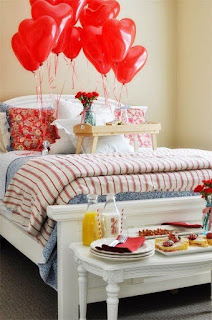 Bedroom Decoration for Valentine's Day