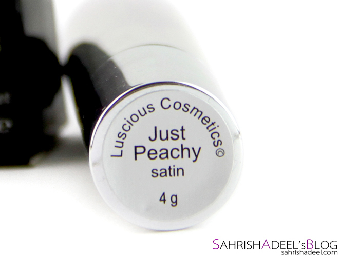 Super Moisturizing Lipstick by Luscious Cosmetics - Review & Swatch