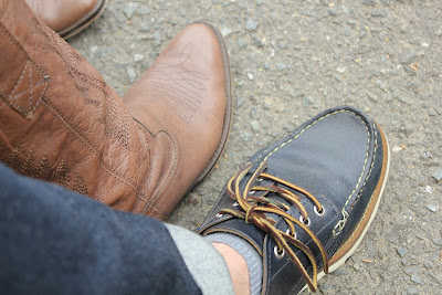 Oak Street Bootmakers Navy Trail Oxford