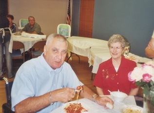 Dad and Mom at fund raiser