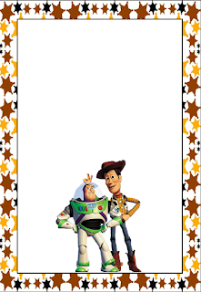 Toy Story: Free Printable Frames, Invitations or Cards. | Oh My Fiesta