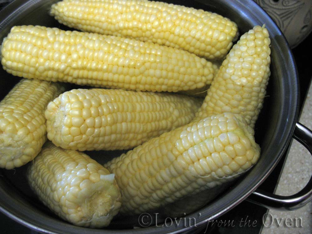 Blanching Corn