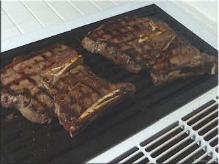 blade steaks on indoor grill