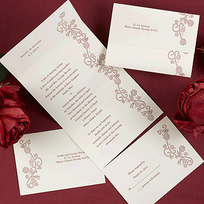 Occasions to Blog: Seal 'n Send Wedding Invitations from Occasions In Print