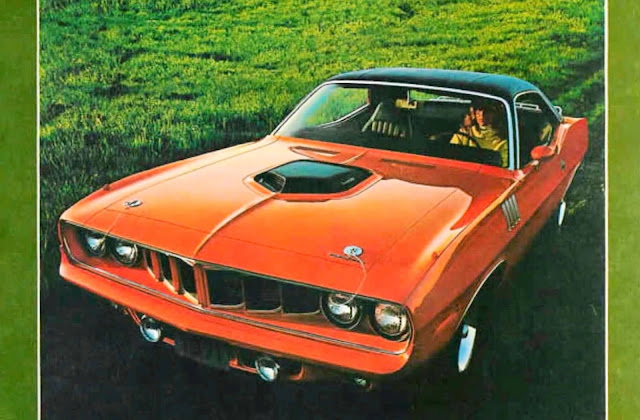 MUSCLE CARS DE LOS 70s: PLYMOUTH CUDA 1971