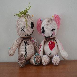 PATRON GRATIS MUÑECO VUDU AMIGURUMI 31102