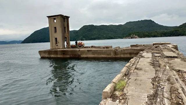 長崎県川棚町  片島公園（魚雷発射試験場跡）