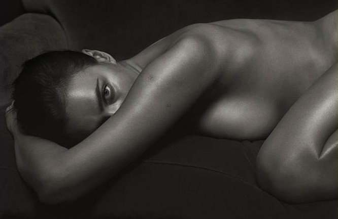 Irina Shayk nude photo shoot for GQ Italy magazine September 2016