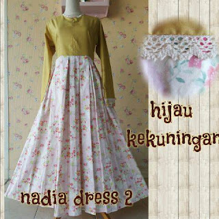 Nadia Dress 2 hijau