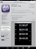 iPad Chronolite app Chronology