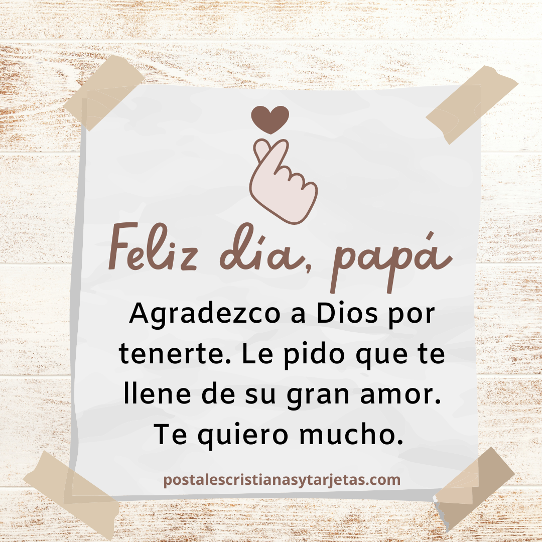 Imágenes y Frases con bendiciones para Papá en el Día del Padre 2023 |  Postales Cristianas y Tarjetas