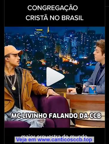 MC Livinho falando Sobre a Congregação Cristã no Brasil (Veja Vídeo)