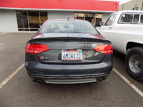 Audi S4 after collision repairs at Almost Everything Auto Body.