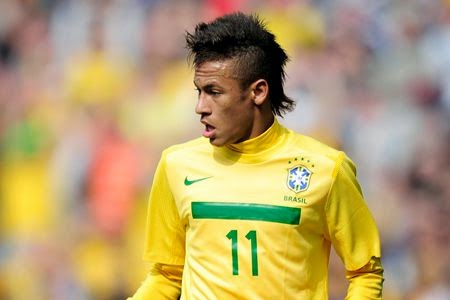 ALL SPORTS PLAYERS: Neymar Jr Hairstyle 2014 Fifa World Cup