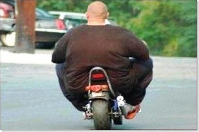 ronaldo de moto